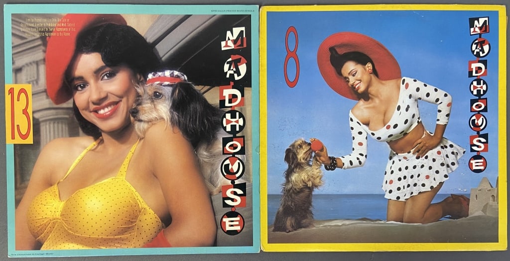 Madhouse Vinyl Records 8 and 13 Set of Two Eight, Paisley Park Records 92 55451, (1 of 5)