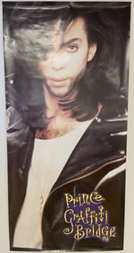 Prince Graffiti Bridge Double Sided Poster Prince poster for the album Graffiti Bridge, 1990. Double
