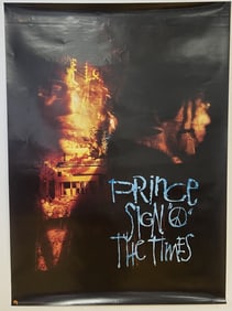 Prince Sign O The Times 1987 Promo Poster Promotional poster for the Prince album Sign of the Times,