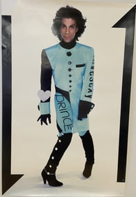 Prince Lovesexy Poster 1988 Promotional poster for the Lovesexy Prince Album, copyright 1988 Paisley