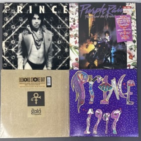 4 Prince Vinyl Albums 1999, Purple Rain, Gold Exp. The Gold Experience Record Store rerelease, NDG