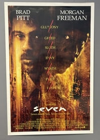Vintage Seven Double Sided Theatrical Poster One Sheet Movie Poster 27 x 41 1995. From Closed Movie