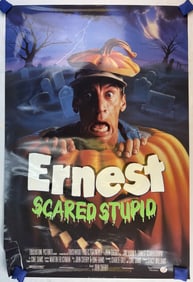 Vintage Ernest Scared Stupid Theatrical Poster One sheet DS Movie Poster 1991 27 x 40 inches in