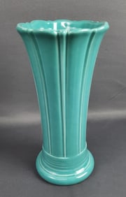 Fiestaware USA Art Deco Flared Vase Please see images for details regarding the condition.
