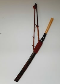Vintage Bone Handled Sword with Sheath Please see images for details regarding the condition.
