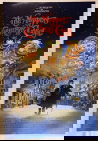 1992 The Muppet Christmas Carol Movie Poster Theatrical One Sheet Movie Poster 27 x 40 inches in (1 of 8)