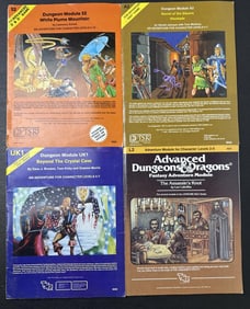 Vintage TSR Advanced Dungeons & Dragons Module Lot S2 L2 UK1