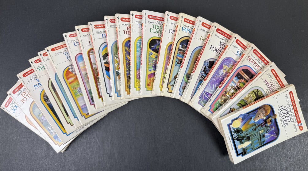 21 Vintage choose Your Own Adventure Books 21 Vintage paperback Choose Your Own Adventure books. (1 of 8)