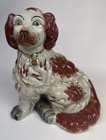 Staffordshire Cavalier King Charles Spaniel Dog Good condition, no cracks or chips. No Makers Mark