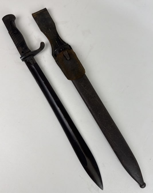 WW1 German M1898/05 Bayonet with Scabbard Frog-Simson & CO Suhl.: Frog-Simson & CO Suhl.