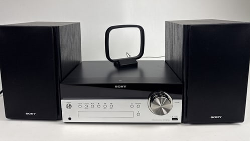 Sony CMT-SBT100 Bluetooth USB Tuner CD Micro Home Audio