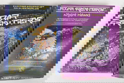 Vintage TSR Star Frontiers RPG Role Playing Games Base game and Knight Hawks Expansion. Some