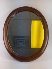 Vintage Carl Forslund Mirror Mirror measures 27" tall  Excellent condition of glass and frame.