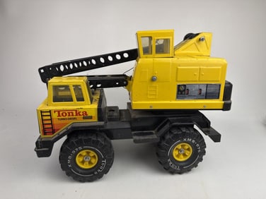 Vintage Tonka Metal Turbo Diesel Truck Crane XMB 975