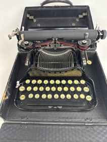 Antique Smith & Corona Model 3 XCD Typewriter Folding Typewiter 1922 with