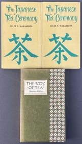 Japanese Tea Ceremony Books Set of Three The Tea Ceremony by Julia V Nakamura, published by Peter