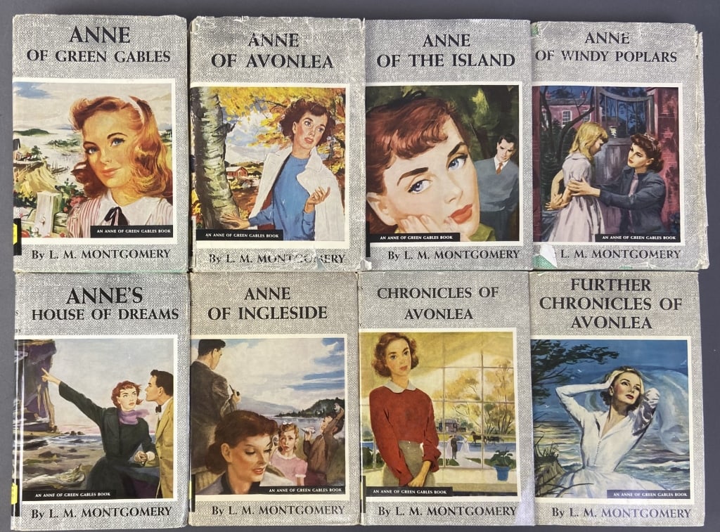 1950's Anne of Green Gables Books Set of Eight Eight books in the Anne of Green Gables books by Lucy (1 of 19)