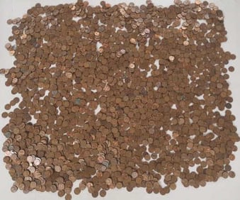 Pre-1983 Lincoln Head Pennies Approximately 20lbs Per consigner all the pennies are dated prior to