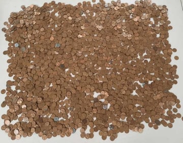 Pre-1983 Lincoln Head Pennies Approximately 20lbs Per consigner all the pennies are dated prior to