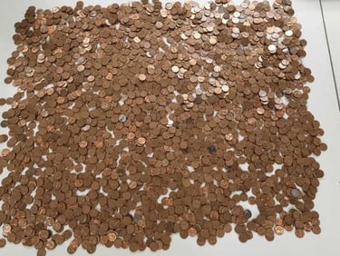 Pre-1983 Lincoln Head Pennies Approximately 20lbs Per consigner all the pennies are dated prior to