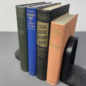 Vintage First Edition Books Van Gogh Jazz Buck The Patriot by Pearl S Buck, published by John Day