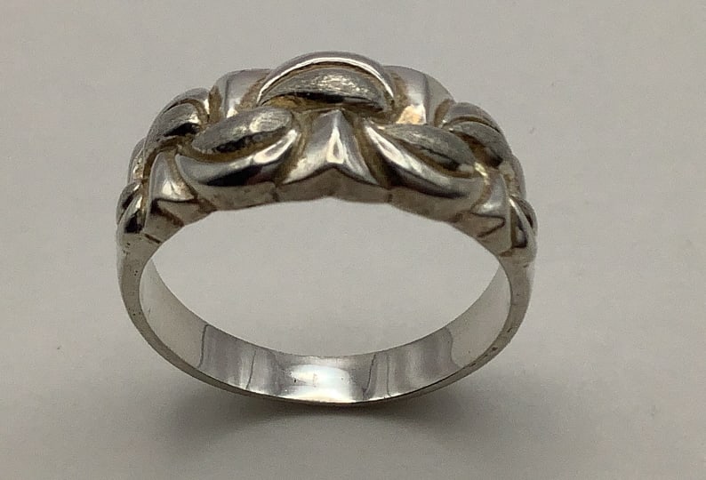 Atassay Kuyumculuk 925 Sterling Ring Band Size 9 Ring weighs 6 TGW Marked AK 925 Turkey: Size 9Ring weighs 6 TGWMarked AK 925 Turkey