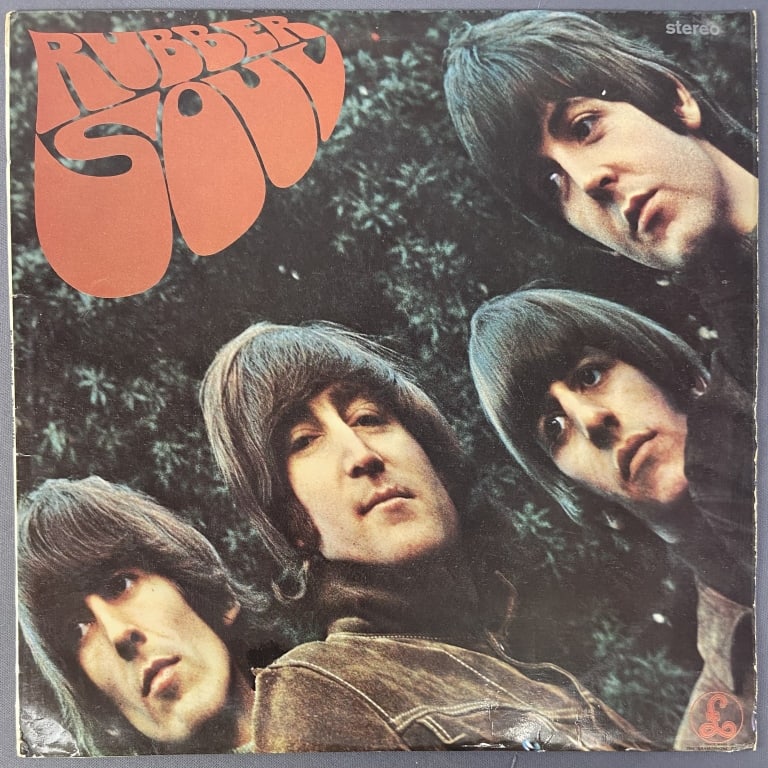 Vinyl Record Rubber Soul by the Beatles Rubber Soul LP album by the Beatles. EMI Records PCs 3075,: Rubber Soul LP album by the Beatles. EMI Records PCs 3075, 1965. Includes paper sleeve, vinyl sold untested.