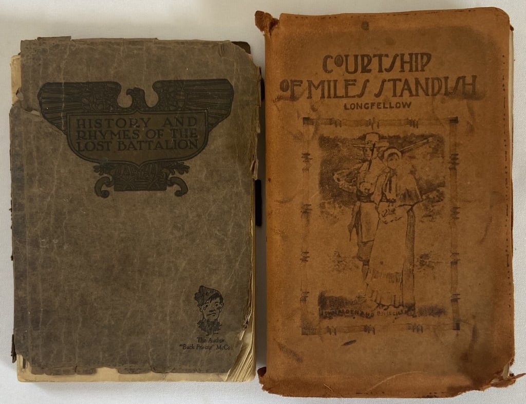 Two Vintage & Antique Books 1900 & 1929 Courtship of Miles Standish by Henry Wadsworth Longfellow, (1 of 10)