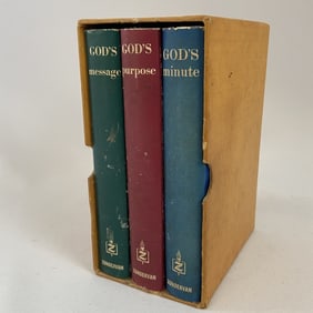 Vintage Zondervan Christian Book Set Devotional set of books published by Zondervan in the 1960's,