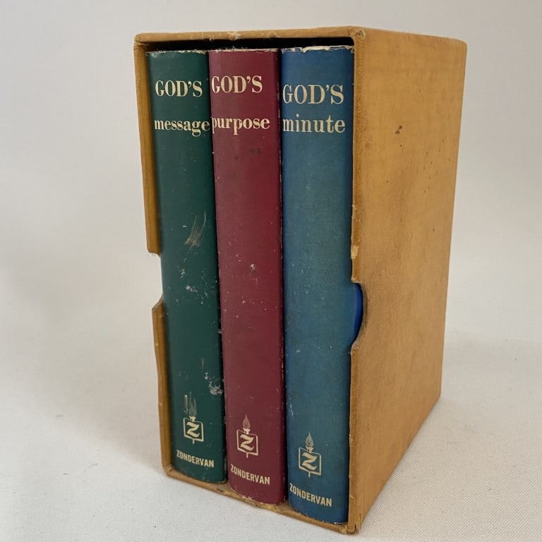 Vintage Zondervan Christian Book Set Devotional set of books published by Zondervan in the 1960's, (1 of 12)