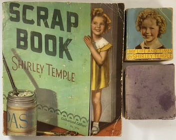 Shirley Temple Books Set of Three The Story of Shirley Temple by Grace Mack, published by Saalfield