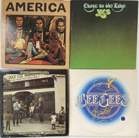 Vinyl Records America, Yes, Bee Gees, CCR Bee Gees Greatest, RSO Records, RS-2-4200, 1976. Gatefold,