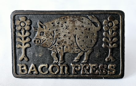 1978 Taylor & NG Cast Iron Bacon Press No noticeable damage.