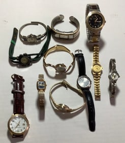 Assorted Ladies & Men's Watches Not inspected or tested.