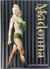Madonna Hardcover Book 2010 Madonna by Daryl Easlea and Eddi Fiegel, published by Metro Books, 2010.