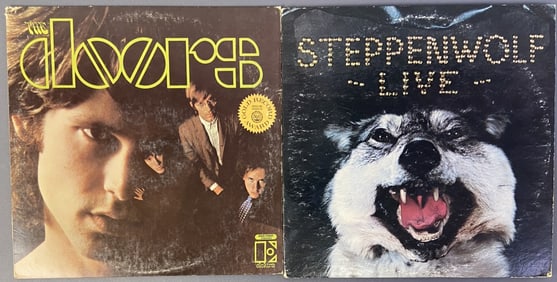 Doors & Steppenwolf Vinyl LP Records Doors self titled album, EKS-74007,
