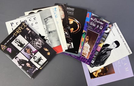 Prince Sheet Music Lot of Sixteen Sixteen music sheets and music books featuring the music of