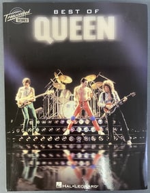 Best of Queen Song Book The Best of Queen published by Hal Leonard, 2003.