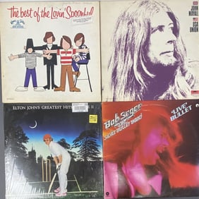4 Vinyl Records Seger, Spoonful, Mayall, John USA Union by John Mayall, Polydor Records 24-4023,
