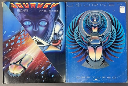 Journey Songbooks Set of Two Journey Captured, published by Weed High Nightmare,