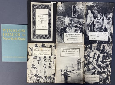 How to Appreciate Art Pamphlets 1953 Six pamphlets from the How to Appreciate Art series published