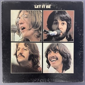 Beatles Let it Be Vinyl Record LP Album Let it Be by The Beatles, Apple Records AR 34001. Gatefold,