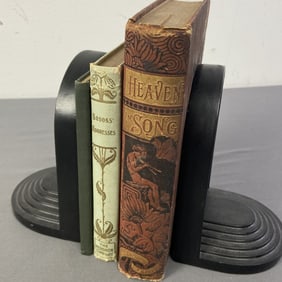 Antique Christian Religious Books Set of Three Over the Hills of Galilee by Stephen A Haboush,