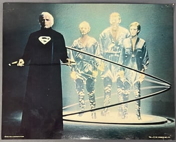 Superman Movie Promotional Photo Brando Promotional photo for the movie Superman depicting Marlin