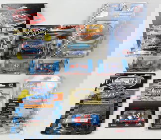 Richard Petty 1/64 Scale Car Lot Mostly unopened. See photos for items and condition details.