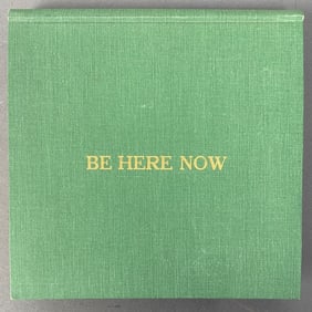 Be Here Now Book Lama Foundation 1973 Be Here Now by Dr Richard Albert and the Lama Foundation,