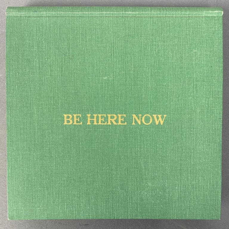 Be Here Now Book Lama Foundation 1973 Be Here Now by Dr Richard Albert and the Lama Foundation, (1 of 7)