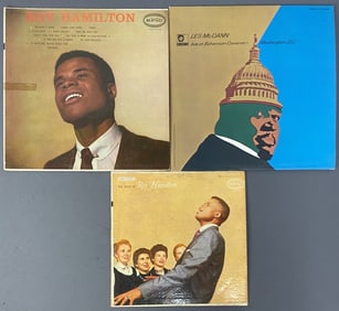 Roy Hamilton & Les Mc Cann Vinyl Records The Voice of Roy Hamilton, Epic Records LN 1103. No