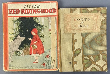 Little Red Riding Hood & Don'ts for Girls Books Don'ts For Girls by Minna Thomas Antrim, published