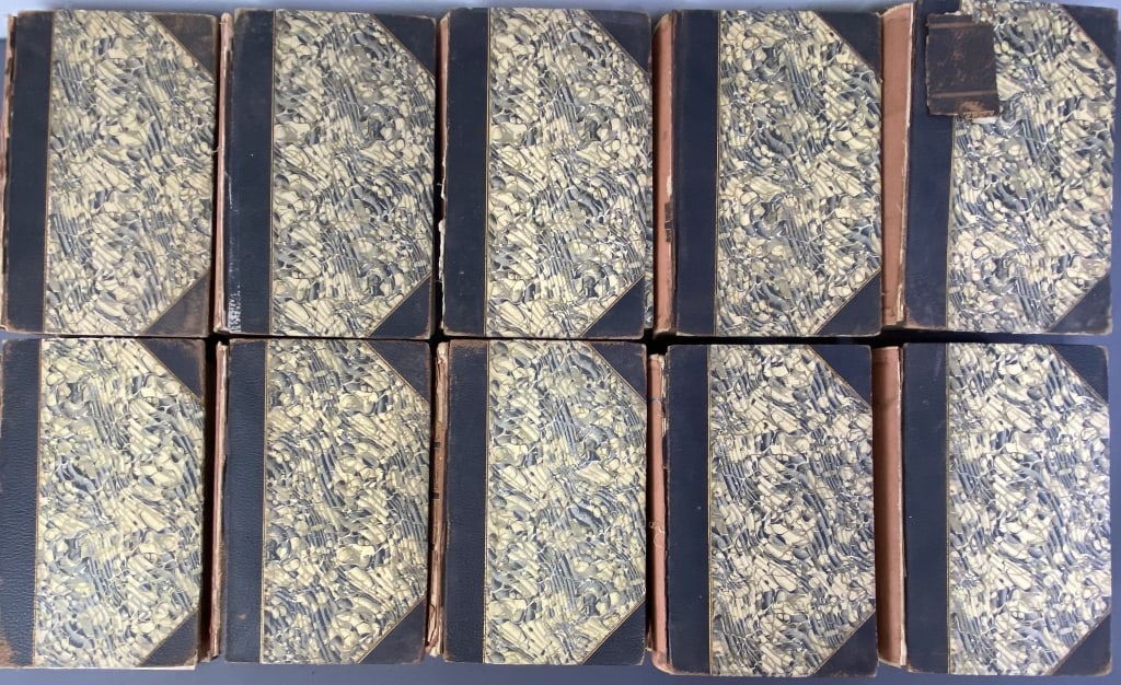 Messages & Papers of the Presidents Antique Books Set of ten volumes, The Messages and Papers of the: Set of ten volumes, The Messages and Papers of the Presidents 1789-1902 by John D Richardson, published by the Bureau of National Literature and Art, 1904. Spine covers are missing, some boards are lo
